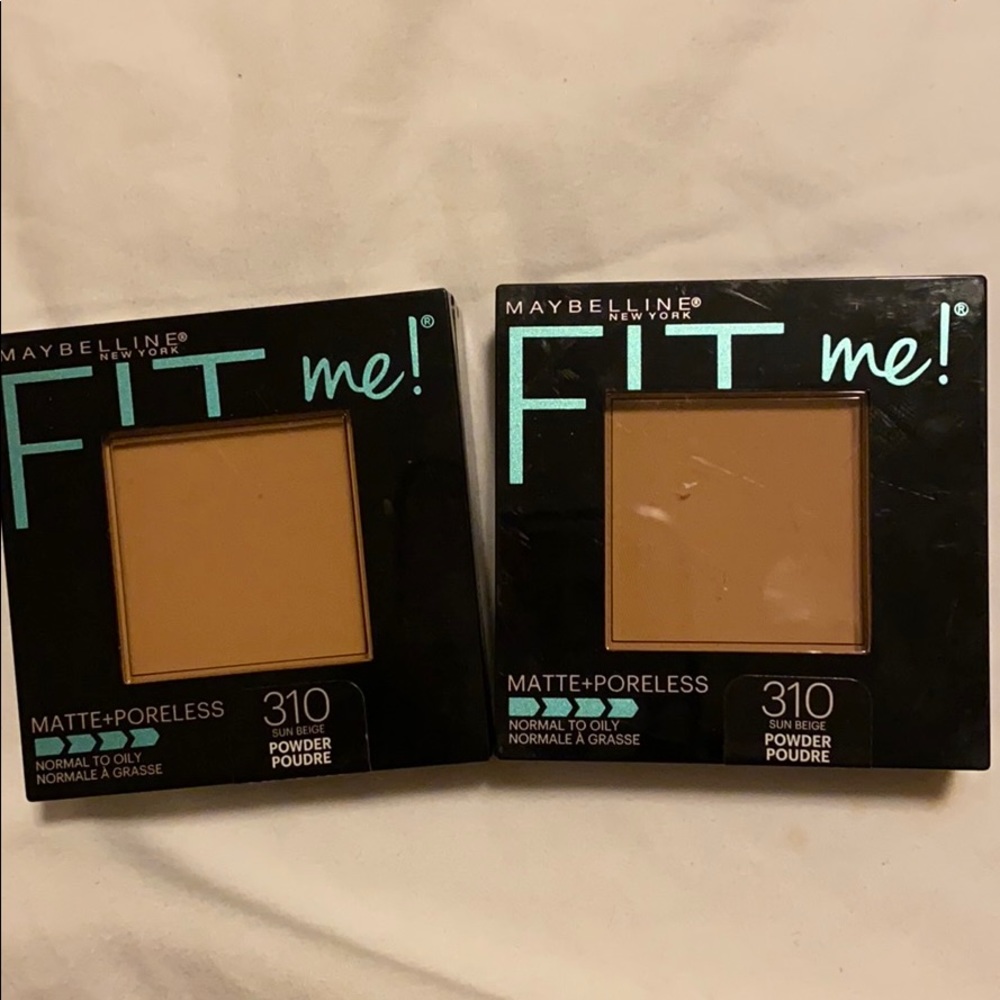 Maybelline fit me press powder shade 310